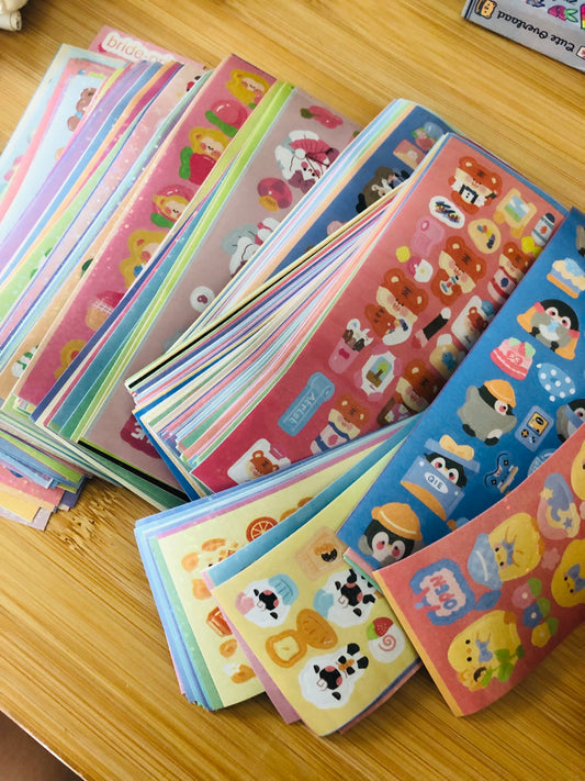 Snail mail // Sticker samples